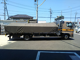 大型トラック用シート
